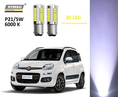 2 Lampade 30 LED P21/5W BAY15D 6000K Luce Diurna Per Fiat Panda 500L No Errore • 16.99€