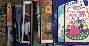 Lot Of 15 Piano Roll Catalogs Sheet Music Song Books Magazine Hymnal - Picture 1 of 9