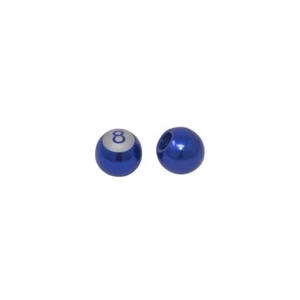 OG 8 Ball Bicycle Valve Caps Lowrider BMX Road Bike Beach Cruiser MTB Fixie Blue - Picture 1 of 1