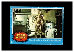 1977 Topps Star Wars #33 The droids in the control room - Picture 1 of 2