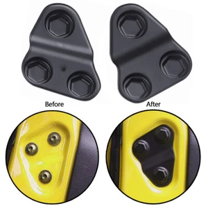 Door Screw Protector Cover Trim For Jeep Wrangler JL JLU JT 2018-2021 Pair USA - Bild 1 von 7