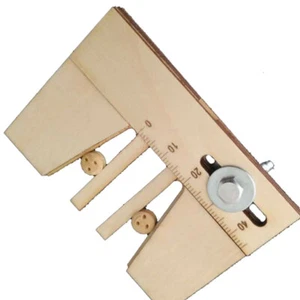 Wooden Mooring Tool Wooden Dead Eye Mooring Tool for Wooden Sailing Model UK - Picture 1 of 11