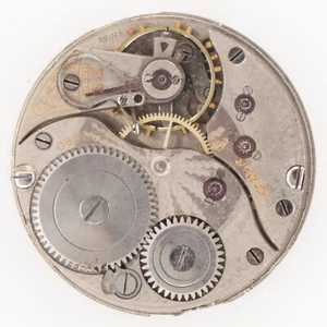 Movimiento Reloj Bolsillo Antiguo 15 Joyas Sin Firmar, Probablemente Omega 29.5 x 6.9 mm - Imagen 1 de 4
