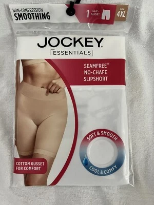 NUEVO Pantalón Corto Jockey Life Blanco Sin Rozaduras Algodón Sin Costuras JOCKEY 4XL Foto 1 de 3