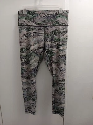 Lululemon 女式 Wunder Under HR 紧身 25 英寸 * F LW5BSNS PGCI 尺码 10 — 第 1/4 张图片