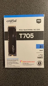 Crucial T705 2TB nVME SSD - Afbeelding 1 van 4