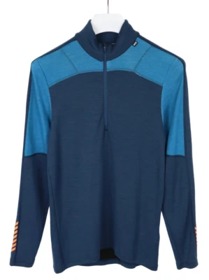 Sudadera Helly Hansen Hombre Pequeña Pullover Mezcla Lana Merino Media Cremallera Cuello Foto 1 de 4