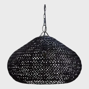 Branded Large Forden Ceiling Light - Black Iron - Picture 1 of 3