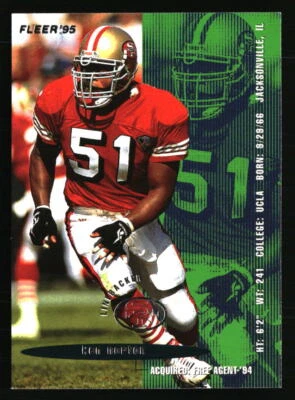 Ken Norton 1995 Fleer #346 Football Card - Image 1 of 2
