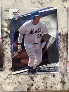 2018 TOPPS FINEST FIRST ROOKIE CARD NEW YORK METS DOMINIC SMITH #FF-DS - Picture 1 of 1