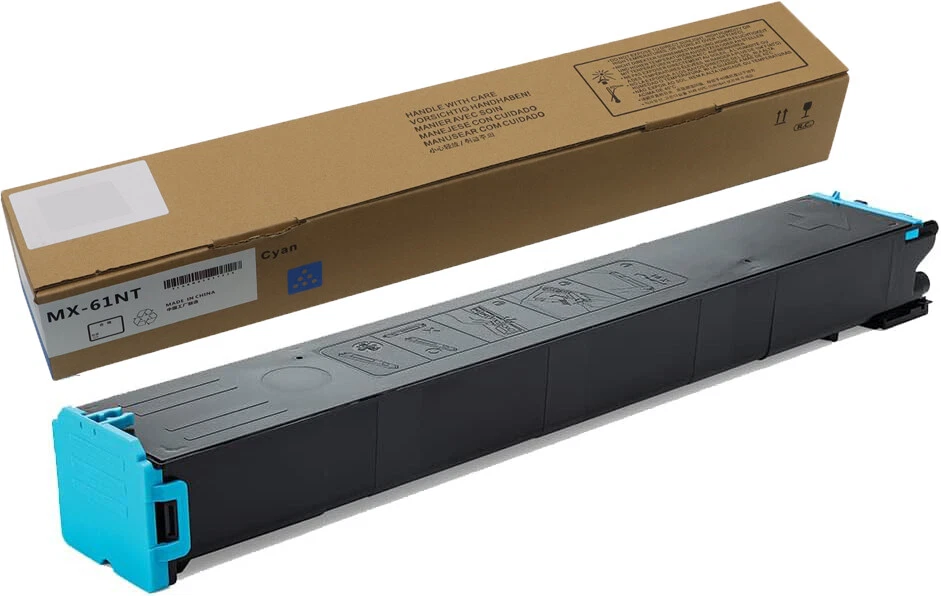 Toner Cartridge for Sharp MX-61NT-BA MX-61NT-CA MX-61NT-MA MX-61NT-YA with Chip - Image 1 of 4