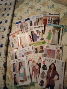 Schnittmuster Paket, Größe 14-20 tolles Paket unbedingt ansehen! - Bild 1 von 14