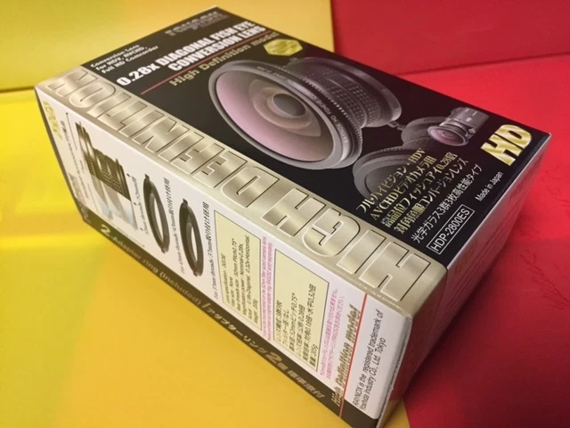 RAYNOX HDP-2800ES 0.28x Fisheye Lens 37 43 52 mm GZ-MG275/GZ-MG255/GZ-MG505/ - Image 1 of 4