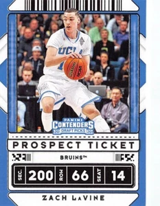 Panini Contenders 2020-21 selecciones de borrador variaciones #25 Zach LaVine p2s-31331 - Imagen 1 de 2