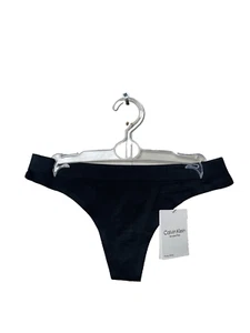 Calvin Klein Bonded Flex Tanga Unterwäsche Schwarz Gr. Small S UVP: 29£ (44) - Bild 1 von 6
