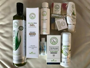 Aloe Vera Bio Produkte (bis zu 99% Reinheit) Kosmetik Wellness Gesundheit - Picture 1 of 3