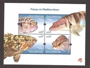 [1337] Portugal, 2016, Block (MNH**) Euromed, Mittelmeerfisch, Wildtiere - Bild 1 von 1