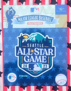 2023 MLB All Star Game Collectible Patch Seattle Mariners Official - Picture 1 of 1