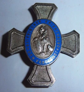 GERMAN - Bayern, Vets. KriegerBund Cross "Dem Verdienst". Deschler & Sohn. - Foto 1 di 4