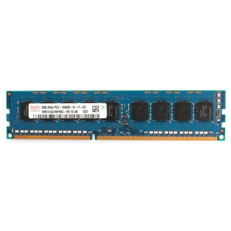 For Hynix 8GB 2RX8 10600E DDR3-1333Mhz 240PIN Desktop ECC Memory RAM DIMM - Image 1 of 1