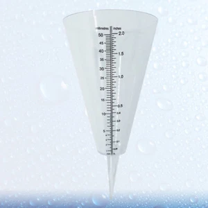 Lawn Rain Gauge Yard Measuring Gauge Statue Rain Gauge Rainfall Meter - Picture 1 of 11