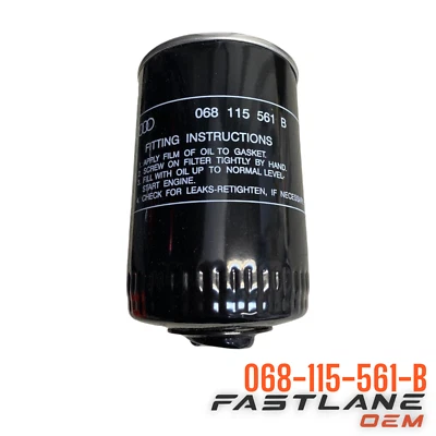 Filtro de aceite de motor Volkswagen Golf/Jetta/Passat 1984-2005 nuevo OEM 068-115-561-B Foto 1 de 4