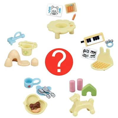 EPOCH Blind Box Calico Critters Baby Nursery Furniture Play Accessories 1 Random Toy