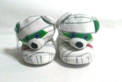 Build-a-Bear 儿童拖鞋妈咪孩子全新带标签 尺寸 S,M,L,XL,XXL 家居鞋 万圣节 — 第 1/4 张图片