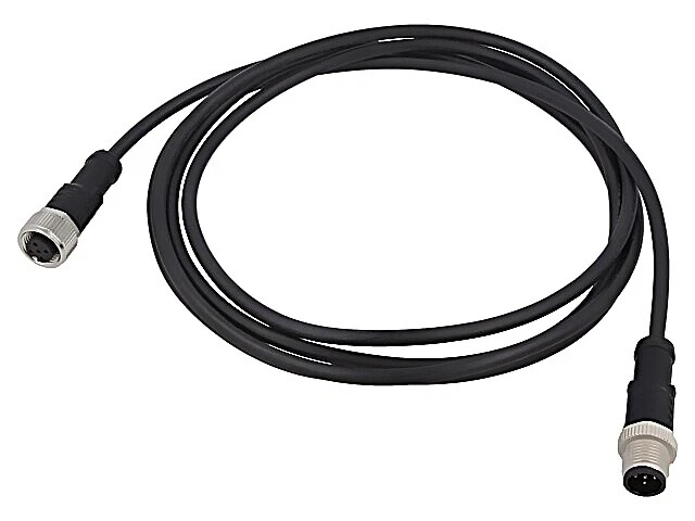 M12A05ML-12AFL-SBA05 Cable: for sensors/automatic machines PIN: 5 M12-M12 0.5... - Image 1 of 1
