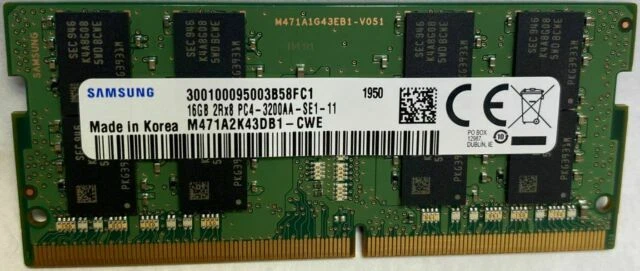 Samsung 16GB (8x2R) PC4-25600 DDR4 Memory (M471A2K43DB1-CWE)