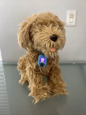 2020 Skyrocket Moji Interactive Dog Golden Labradoodle Plush Toy - Image 1 of 4