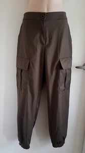 Vintage United Colours of Benetton Cargo Style Dress Pant M - Picture 1 of 7