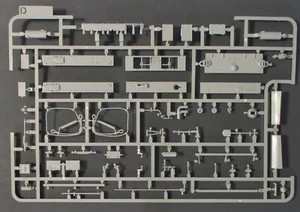 Takom Maßstab 1:35 Pz Kpfw III Ausf N - Teile Baum D aus Bausatz Nr. 8011 - Bild 1 von 1