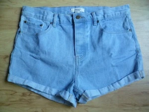 Damen Forever 21 High-Rise Shorty Shorts Jeans Größe 31 - Bild 1 von 4