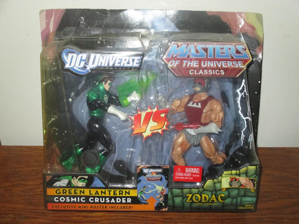 New DC Universe vs. Masters of the Universe Classics - GREEN LANTERN vs. ZODAC - Image 1 of 1