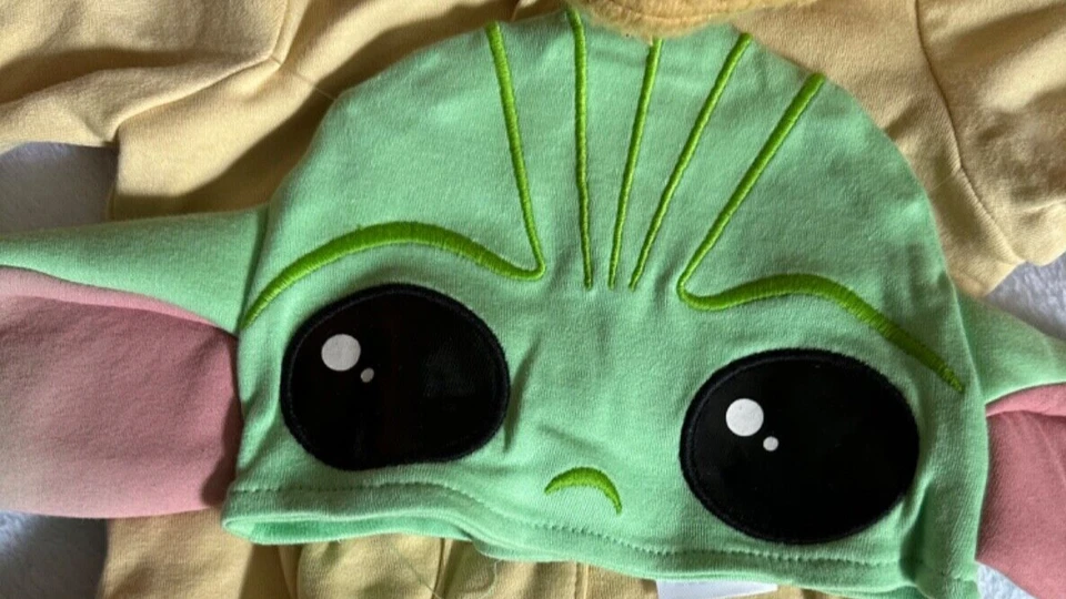 Disney Bebé 18-24 Meses Star Wars Bebé Yoda, Grogu Disfraz Una Pieza Nuevo Foto 1 de 4