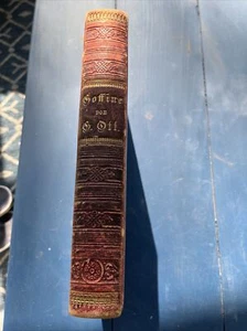 1800s Christian book Sunday Feast Day Gospels Not Bible German Goffine 1885 NICE - Picture 1 of 18