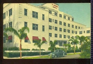 St Anthonys Hospital St Petersburg Florida Postcard - Picture 1 of 1