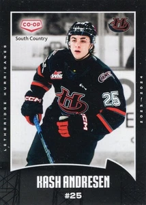 2023/24 Lethbridge Hurricanes - KASH ANDRESEN - Picture 1 of 2