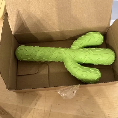 MewaJump Dog Chew Toys, Durable Rubber Toys for Aggressive Chewers, Green  - Image 1 of 2