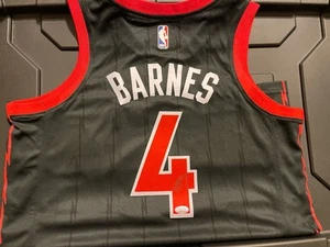 Scottie Barnes Signed Autographed Toronto Raptors Authentic Nike Swingman Jersey - Picture 1 of 7