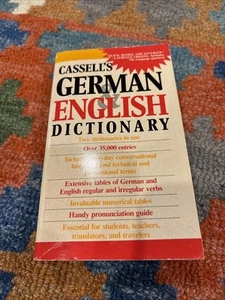 Cassell's Deutsch & Englisch Wörterbuch (Taschenbuch) - Bild 1 von 7