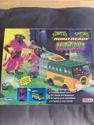 Splinter Teenage Mutant Hero Turtles Road Ready Mutations Playmates TMNT Boxed - Image 1 of 4