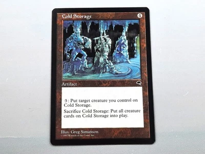 MTG - TEMPEST (BB/'97) - COLD STORAGE - KÄLTEKAMMER / RARE / NEVER PLAYED / NM - Bild 1 von 4