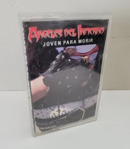 Angeles del Infierno - Joven Para Morir RARE Cassette Tape Heavy Metal Rock - Picture 1 of 6