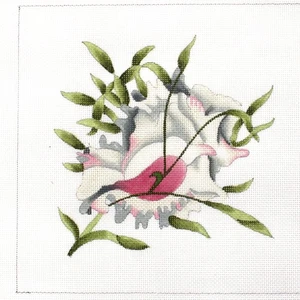 NEEDLEPOINT CANVAS:  SEED POD     BM - Picture 1 of 2