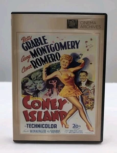 Coney Island DVD 1943 Fox Cinema Archives Betty Grable George Montgomery - Picture 1 of 5