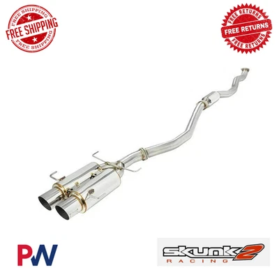 SKUNK2 Mega Power Doble Barril Para 17-20 Honda Civic 2.0L Si, 1.5L Si Cupé Foto 1 de 4