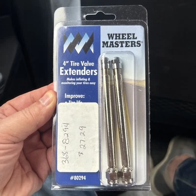 "Extensores de válvula de neumático Wheel Master de 4"""  Foto 1 de 3