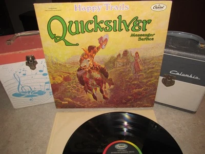 QUICKSILVER Messenger Service 1969 HAPPY TRAILS Vinyl Lp - Original Capitol - Image 1 of 4